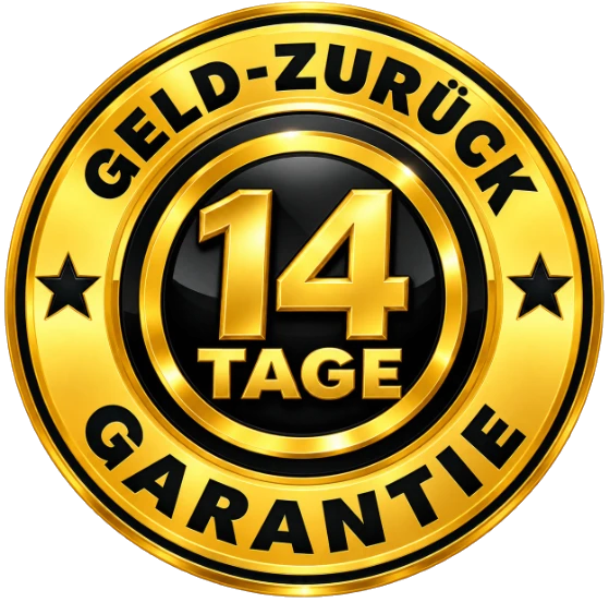 14 Tage Geld-zurück-Garantie